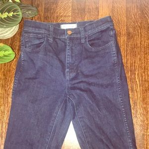 Madewell 10” high rise skinny jeans